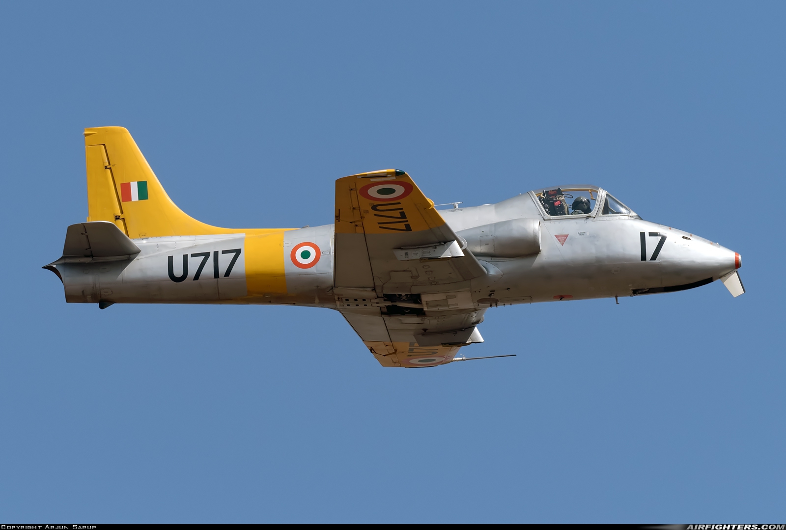 India - Air Force Hindustan Aeronautics Limited HJT-16 Kiran Mk.2 U717 at Yelahanka (VOYK), India
