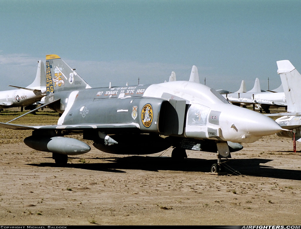 USA - Air Force McDonnell Douglas RF-4C Phantom II 65-0843 at Tucson - Davis-Monthan AFB (DMA / KDMA), USA
