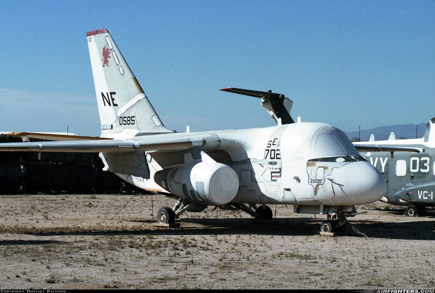 USA - Navy Lockheed S-3A Viking 160585 at Tucson - Davis-Monthan AFB (DMA / KDMA), USA