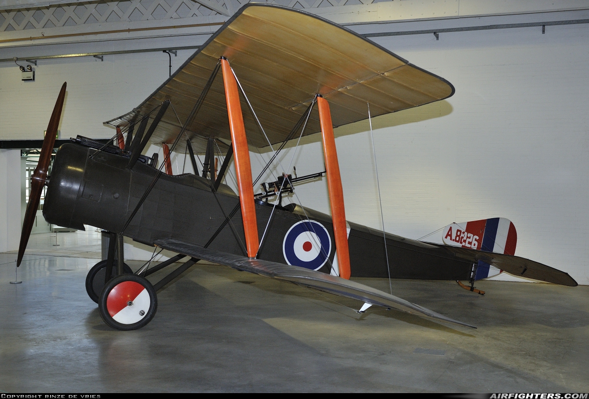 UK - Royal Flying Corps Sopwith 1A.2 1.5 Strutter (Replica) G-BIDW at Hendon, UK
