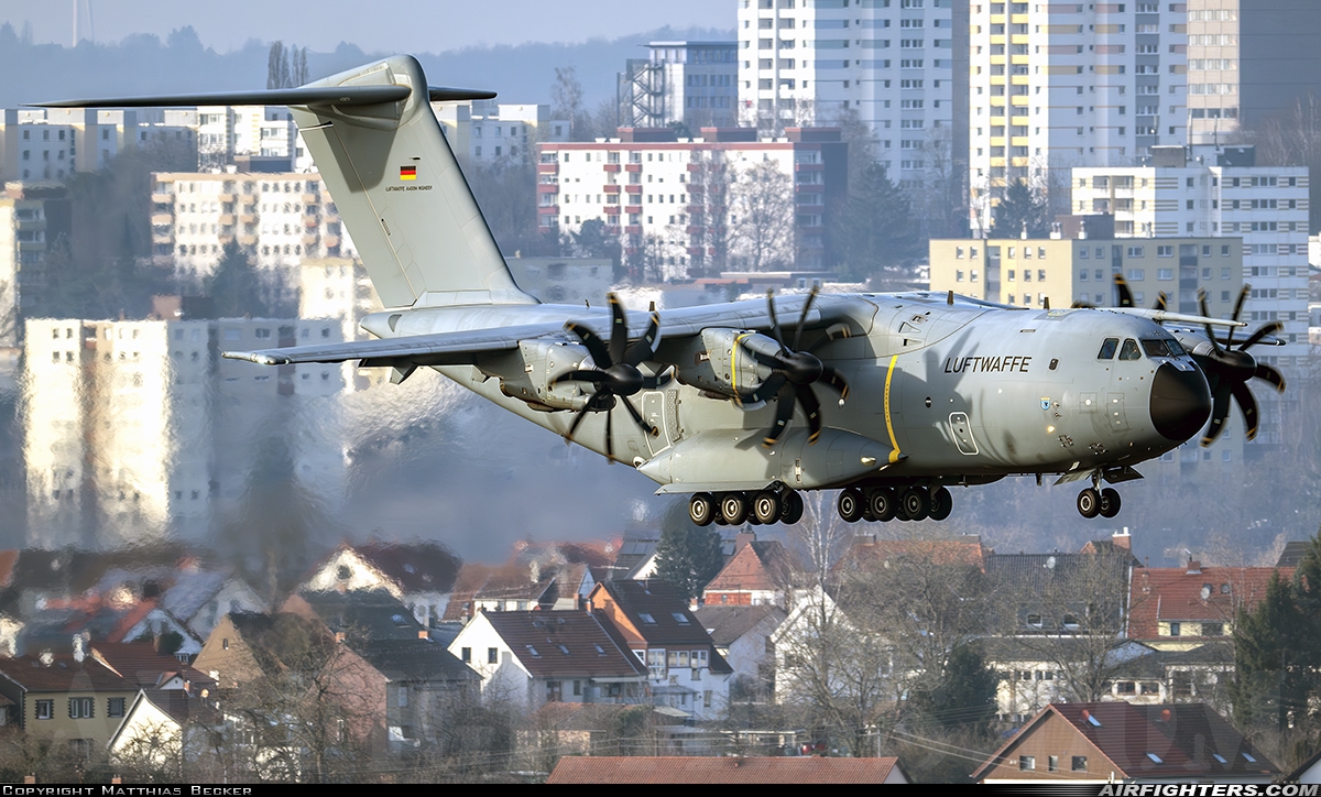 Germany - Air Force Airbus A400M-180 Atlas 54+13 at Saarbrucken (- Ensheim) (SCN / EDDR), Germany