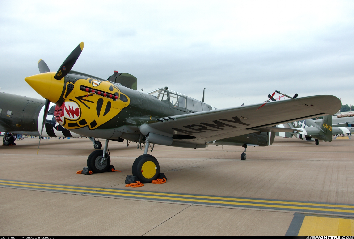 Private - Hangar 11 Collection Curtiss P-40M Warhawk G-KITT at Fairford (FFD / EGVA), UK