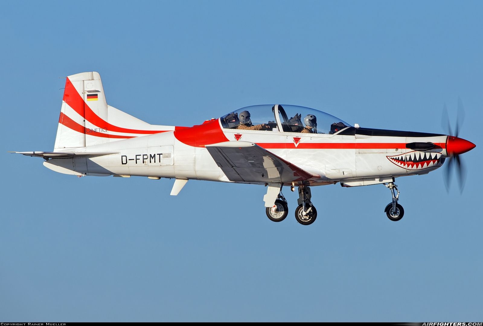 Company Owned - QinetiQ Pilatus PC-9B D-FPMT at Wunstorf (ETNW), Germany