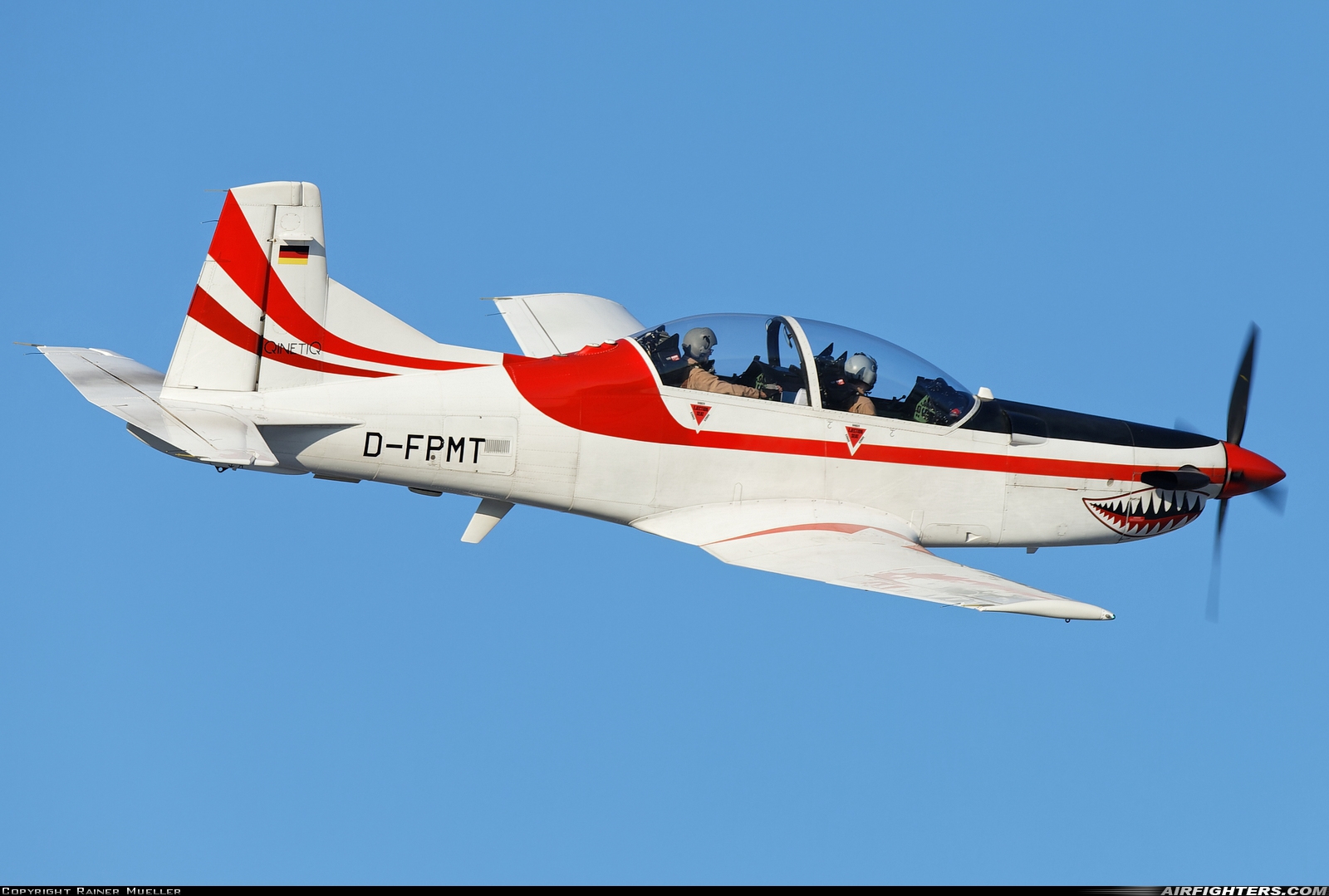 Company Owned - QinetiQ Pilatus PC-9B D-FPMT at Wunstorf (ETNW), Germany