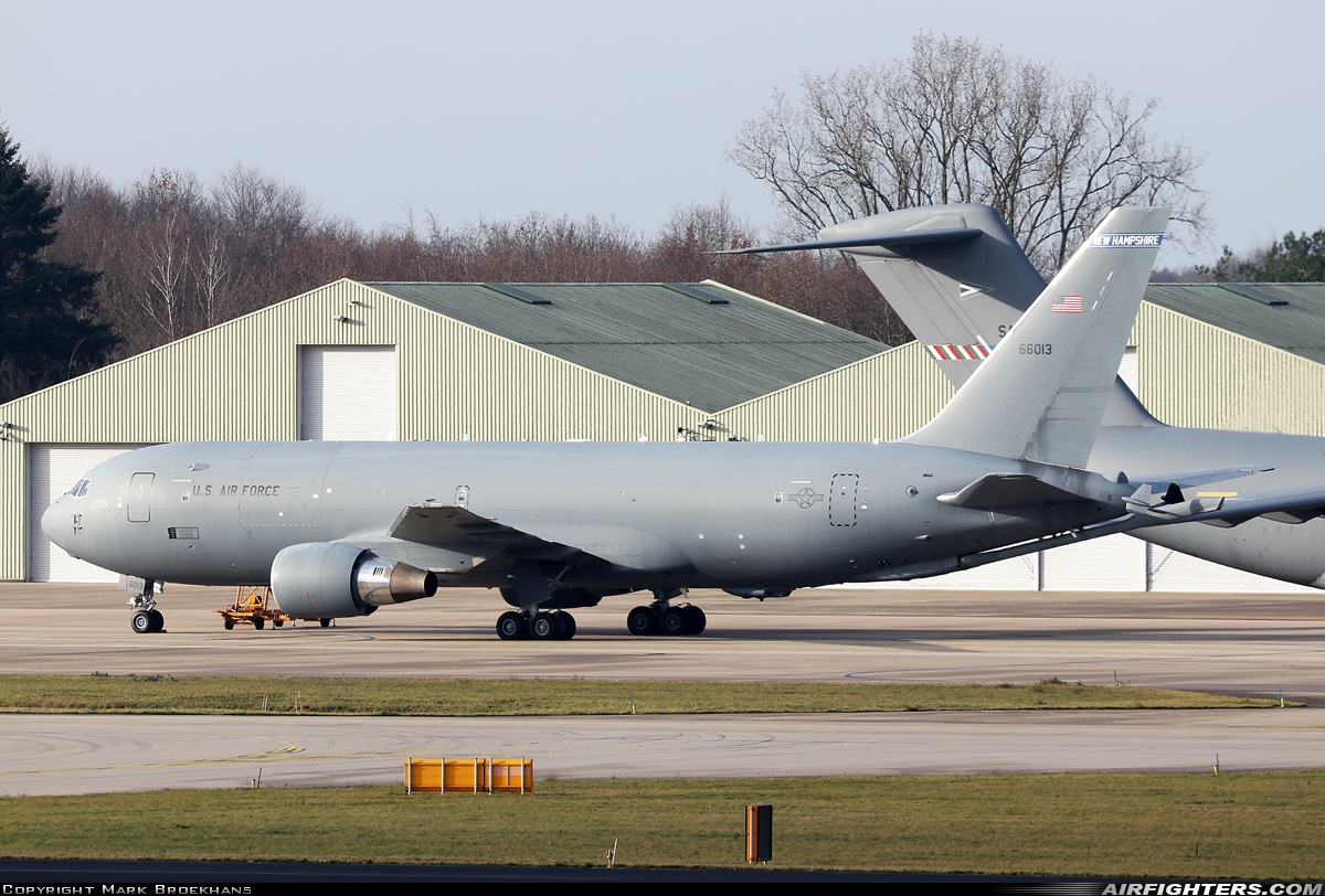USA - Air Force Boeing KC-46A Pegasus (767-200LRF) 16-46013 at Eindhoven (- Welschap) (EIN / EHEH), Netherlands
