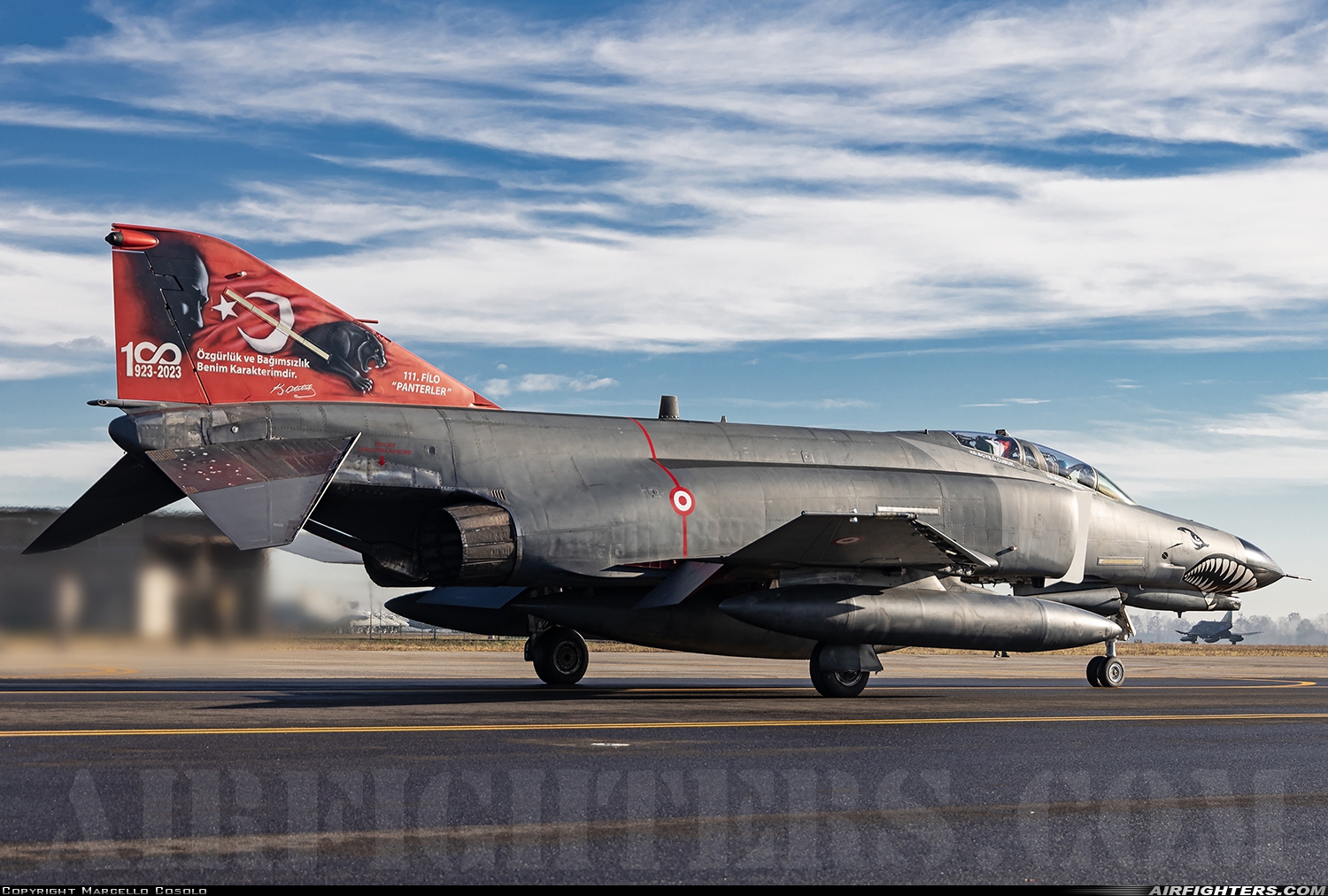 Türkiye - Air Force McDonnell Douglas F-4E-2020 Terminator 73-1053 at Treviso - Istrana (Vittorio Bragadin) (LIPS), Italy