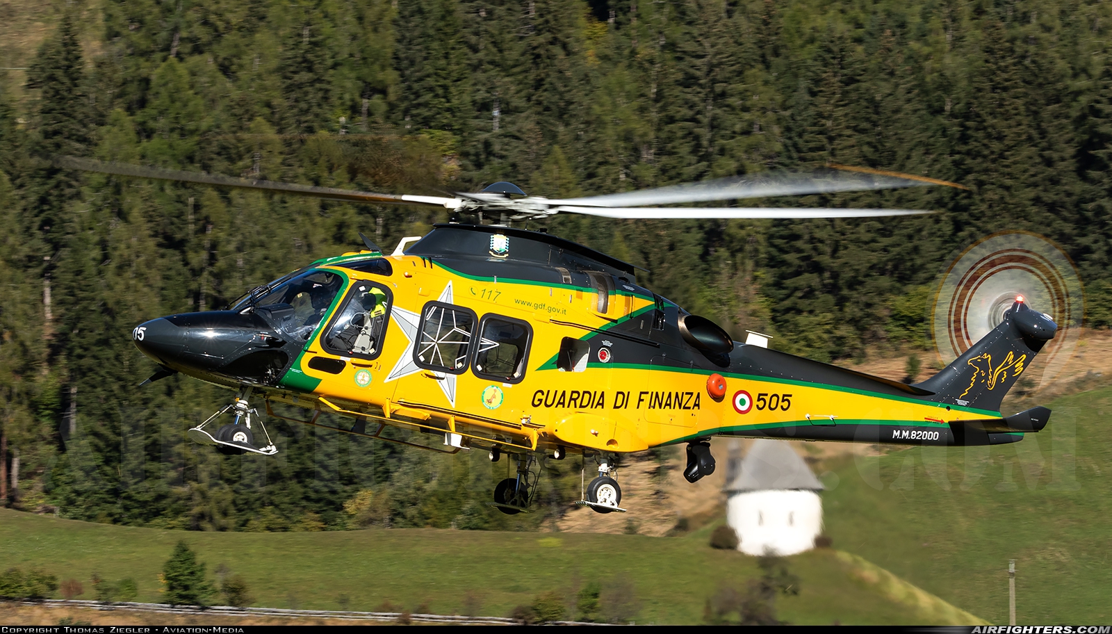 Italy - Guardia di Finanza AgustaWestland UH-169A (AW169) MM82000 at Dobbiaco (LIVD), Italy