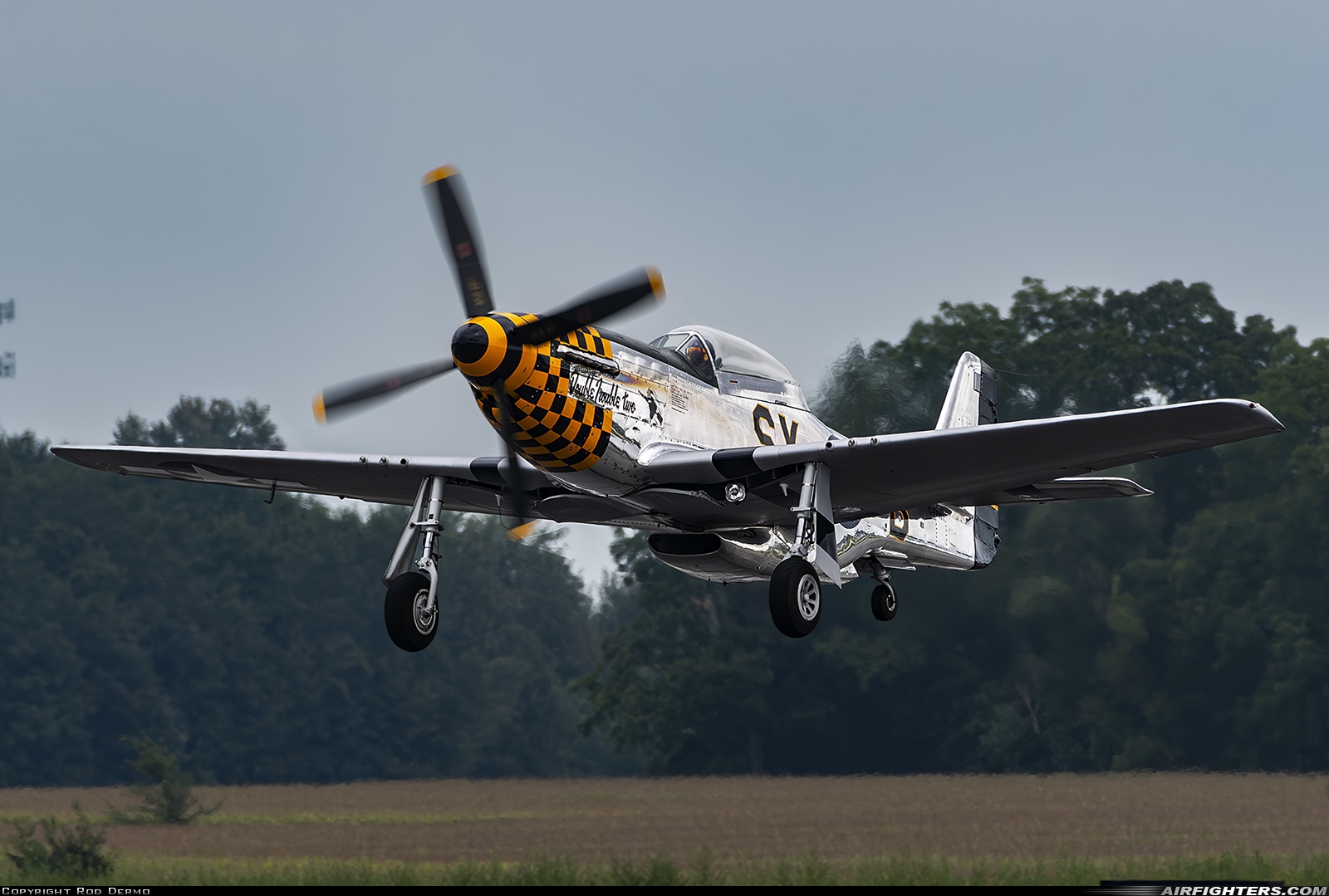 Private North American P-51D Mustang C-FPWT at London (YXU / CYXU), Canada