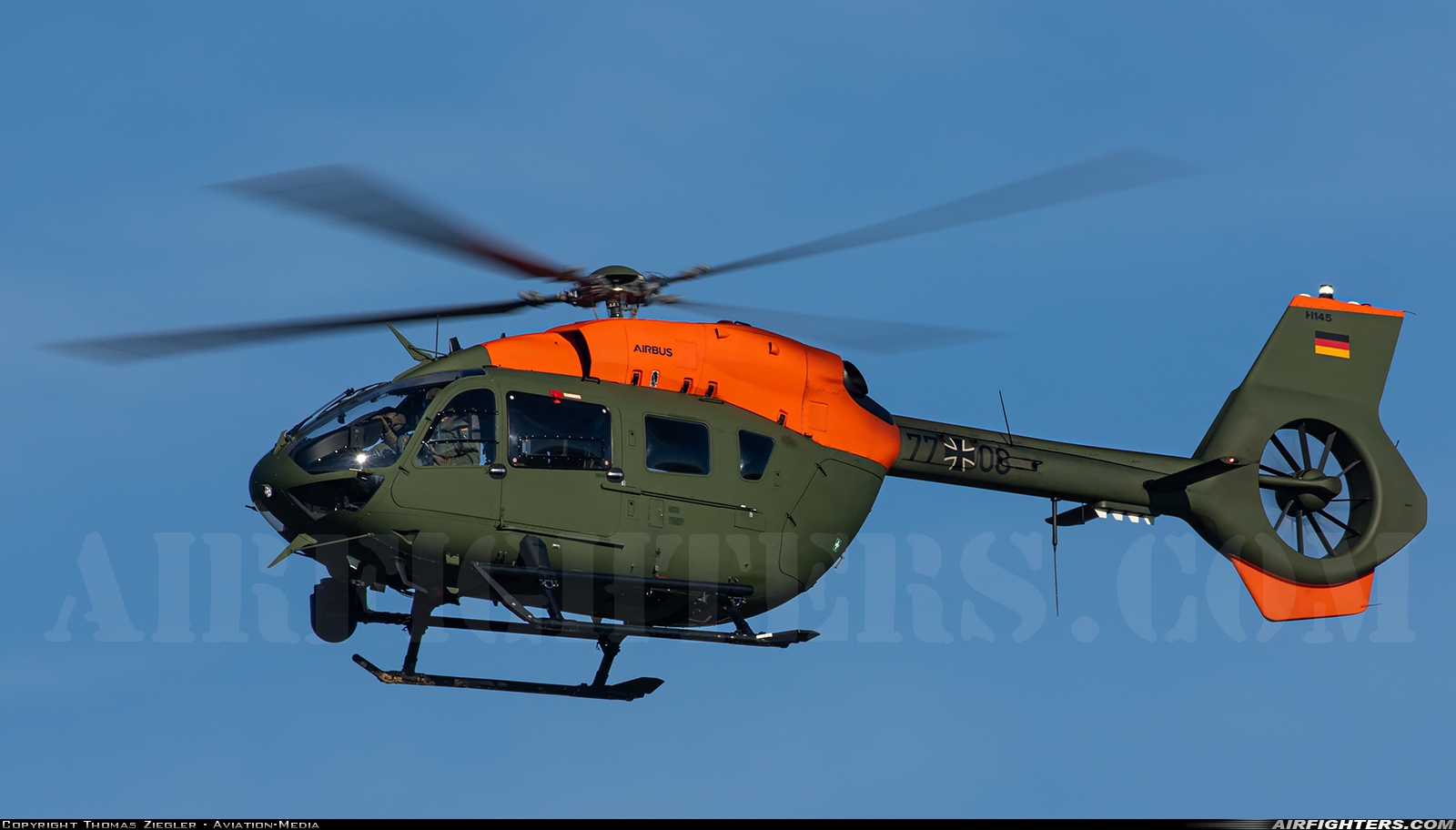 Germany - Army Eurocopter EC-645T2 77+08 at Ingolstadt - Manching (ETSI), Germany