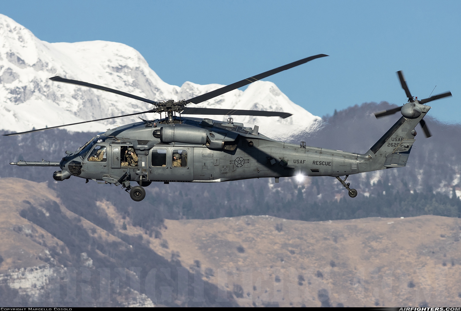 USA - Air Force Sikorsky HH-60G Pave Hawk (S-70A) 89-26205 at Aviano (- Pagliano e Gori) (AVB / LIPA), Italy