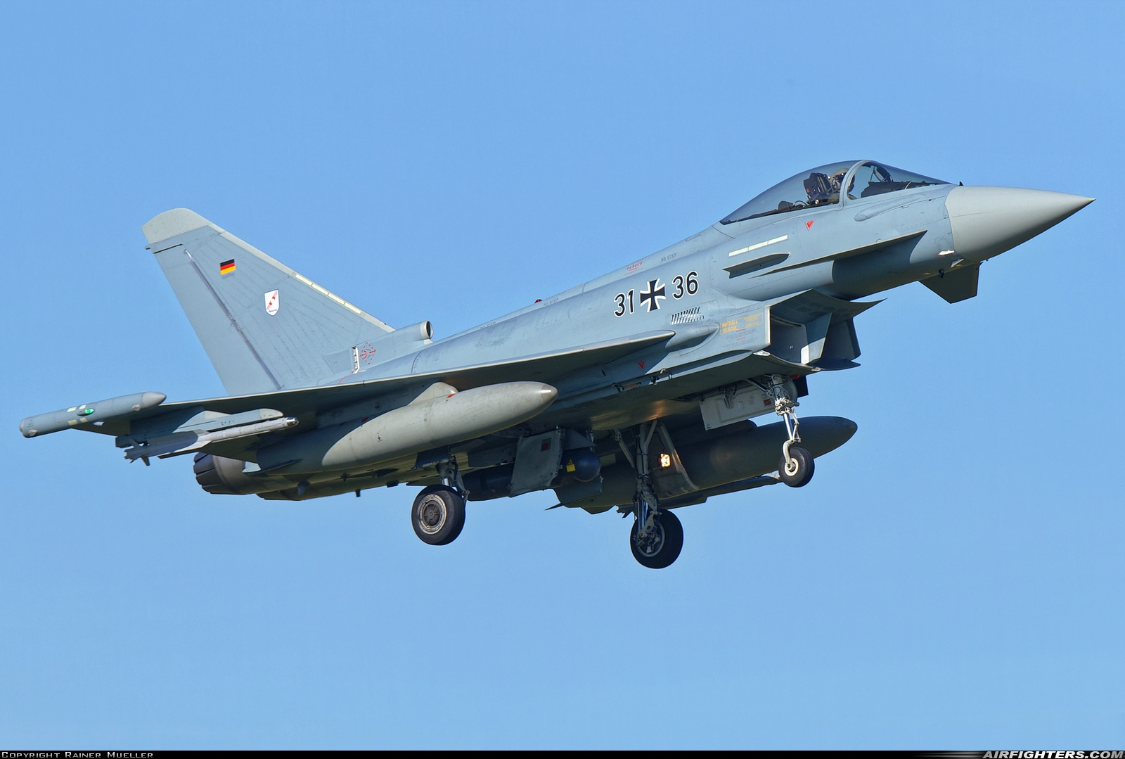 Germany - Air Force Eurofighter EF-2000 Typhoon S 31+36 at Leeuwarden (LWR / EHLW), Netherlands