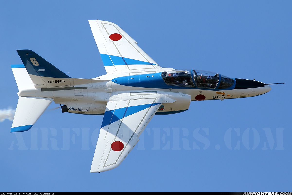Japan - Air Force Kawasaki T-4 16-5666 at Hyakuri (RJAH), Japan