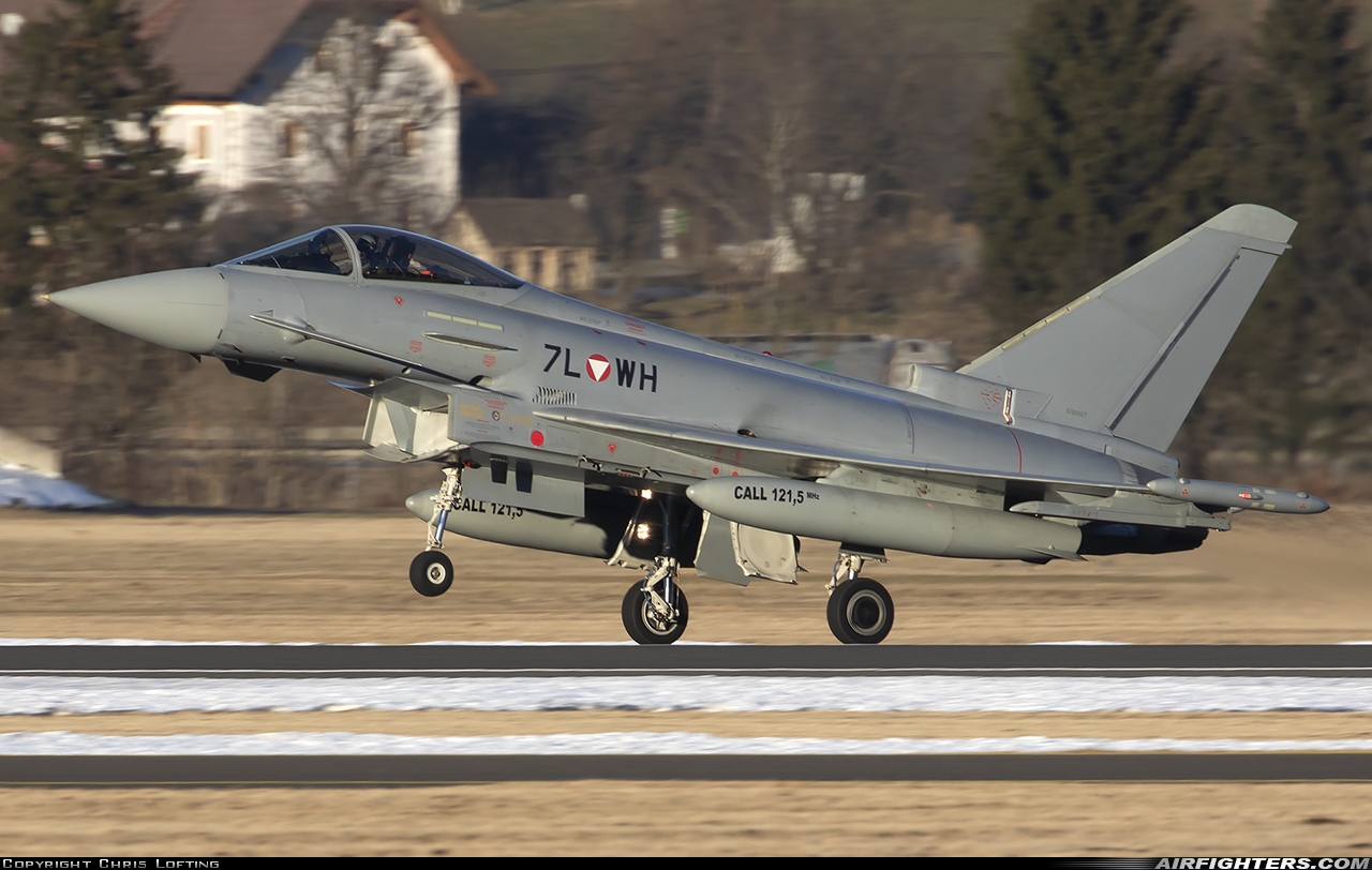 Austria - Air Force Eurofighter EF-2000 Typhoon S 7L-WH at Zeltweg (LOXZ), Austria