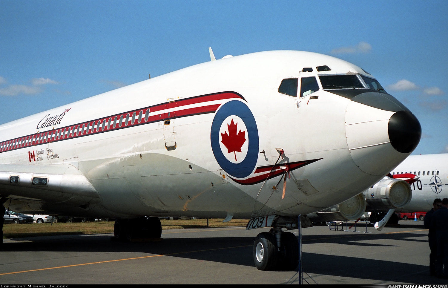 Canada - Air Force Boeing CC-137 (707-347C) 13703 at Fairford (FFD / EGVA), UK