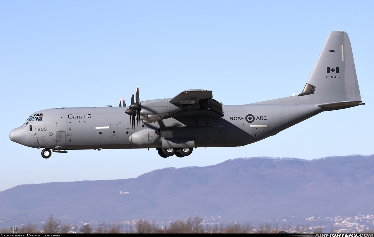 Canada - Air Force Lockheed Martin CC-130J Hercules (C-130J-30 / L-382) 130605 at Zagreb - Pleso (ZAG / LDZA), Croatia