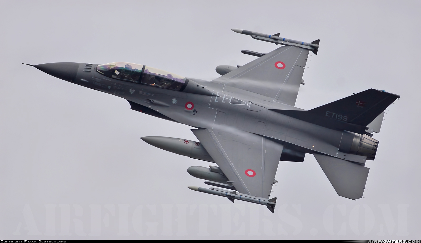 Denmark - Air Force General Dynamics F-16BM Fighting Falcon ET-199 at Radom - Sadkow (EPRA), Poland