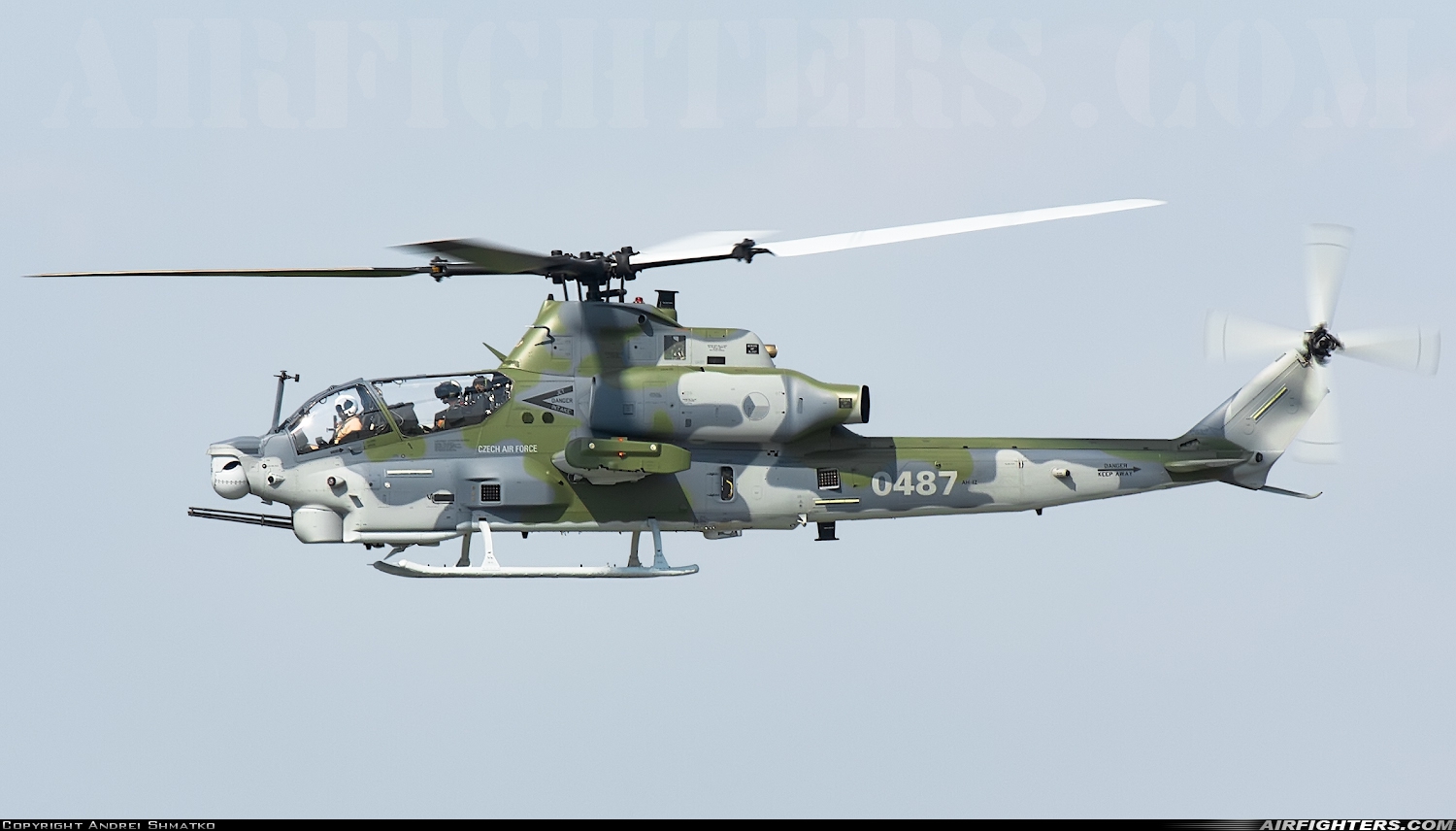 Czech Republic - Air Force Bell AH-1Z Viper 0487 at Ostrava - Mosnov (OSR / LKMT), Czech Republic