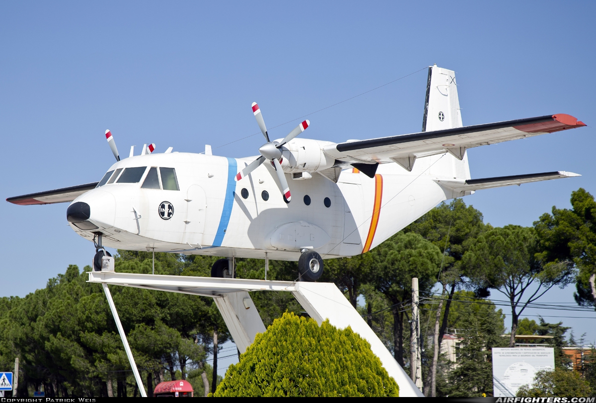 Spain - Air Force CASA C-212-200 Aviocar D.3B-7 at Off-Airport - Alcalá de Henares, Spain