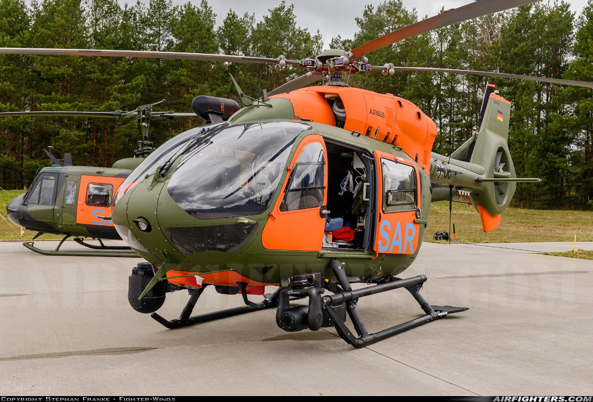 Germany - Army Eurocopter EC-145M 77+06 at Holzdorf (ETSH), Germany