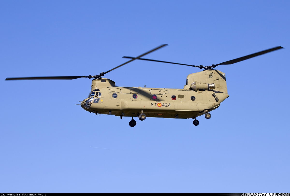 Spain - Army Boeing Vertol CH-47F Chinook HT.17-24A-10285 at Madrid - Colmenar Viejo (LECV), Spain