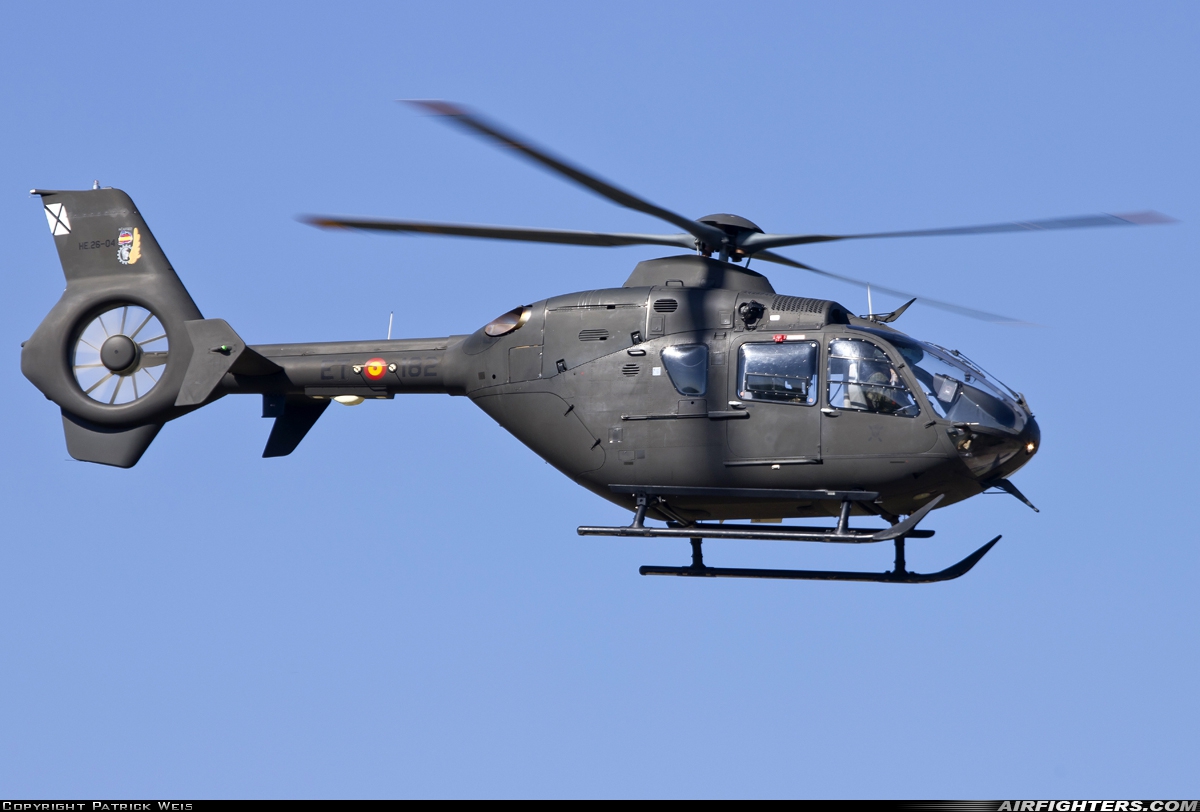 Spain - Army Eurocopter EC-135T2+ HE.26-04 at Madrid - Colmenar Viejo (LECV), Spain