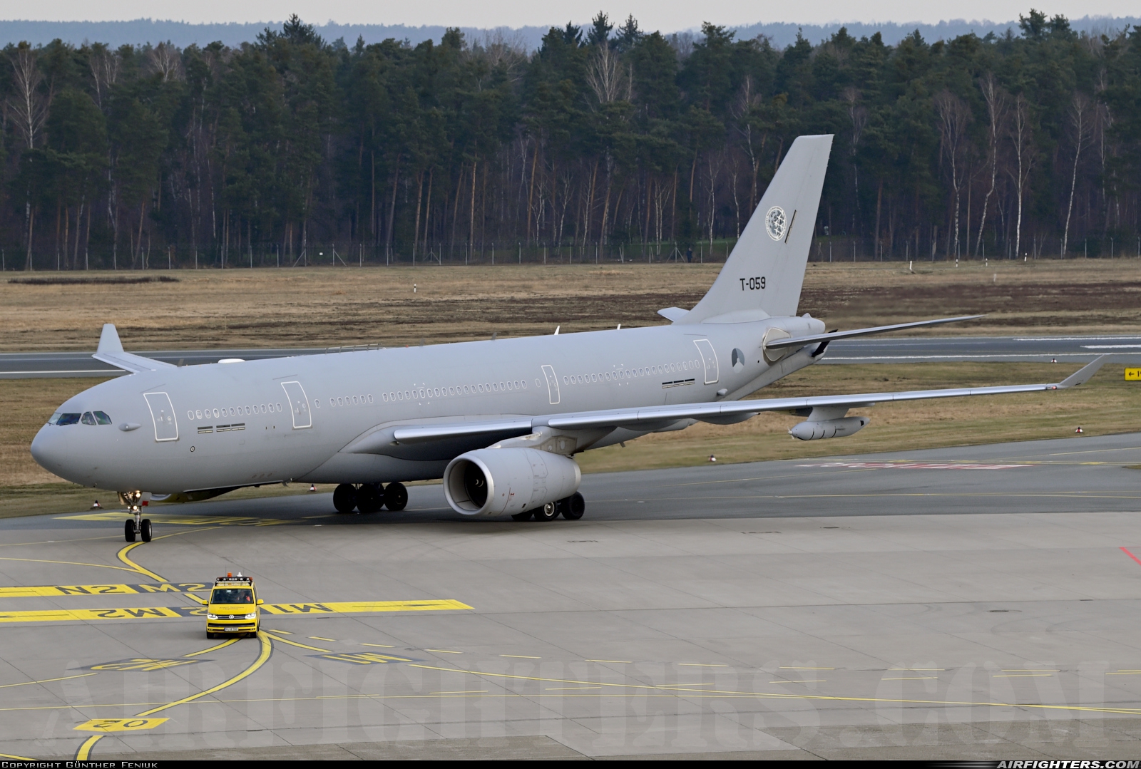 Netherlands - Air Force Airbus KC-30M (A330-243MRTT) T-059 at Nuremberg (NUE / EDDN), Germany