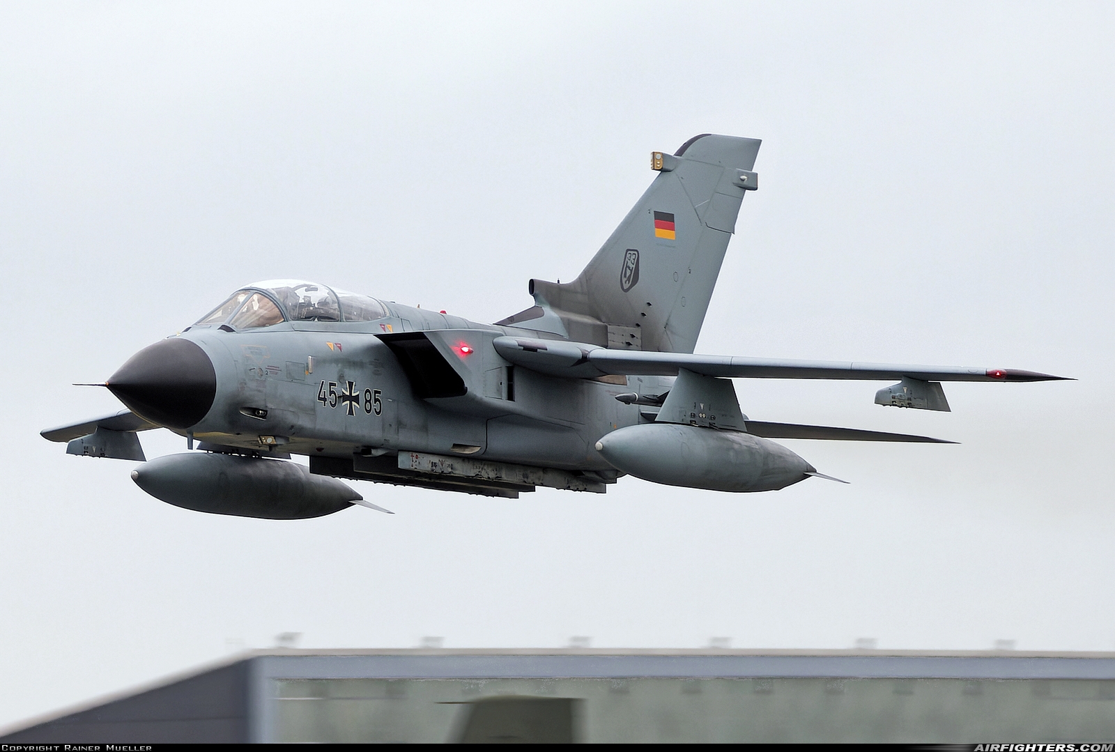 Germany - Air Force Panavia Tornado IDS 45+85 at Hohn (ETNH), Germany