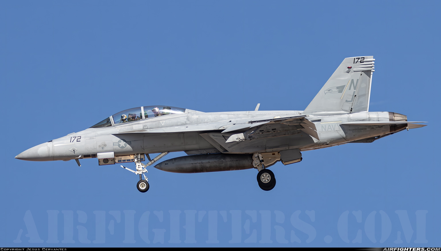 USA - Navy Boeing F/A-18F Super Hornet 166886 at El Paso - Int. (ELP / KELP), USA