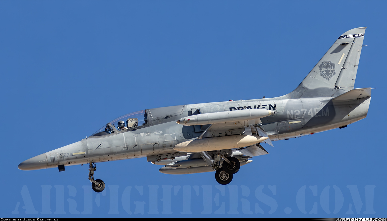 Company Owned - Draken International Aero L-159E ALCA N274EM at El Paso - Int. (ELP / KELP), USA