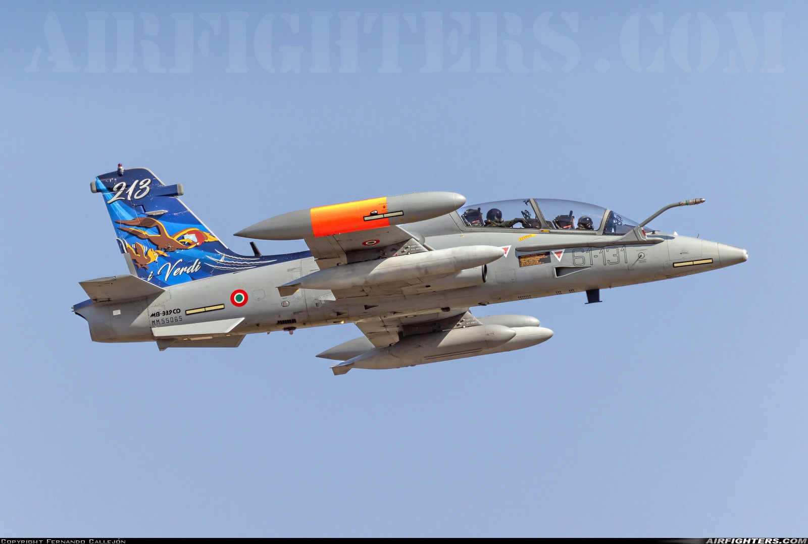 Italy - Air Force Aermacchi MB-339CD MM55065 at Fairford (FFD / EGVA), UK
