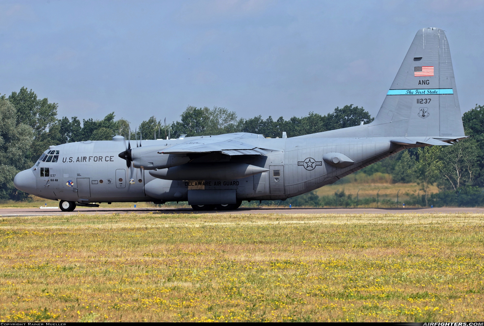 USA - Air Force Lockheed C-130H Hercules (L-382) 91-1237 at Wunstorf (ETNW), Germany