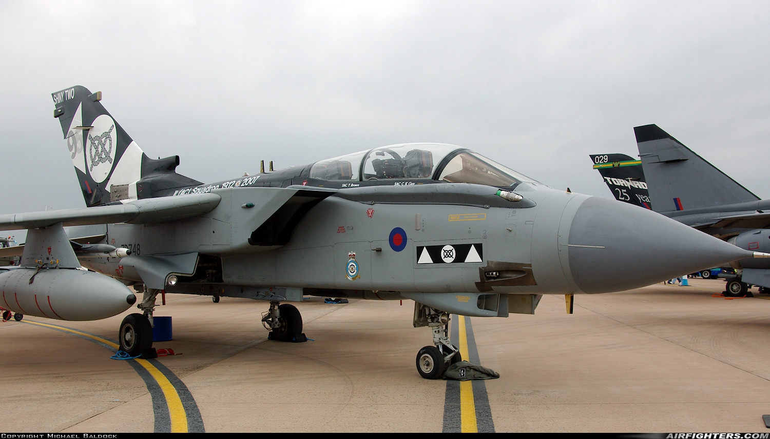 UK - Air Force Panavia Tornado GR4 ZD748 at Fairford (FFD / EGVA), UK
