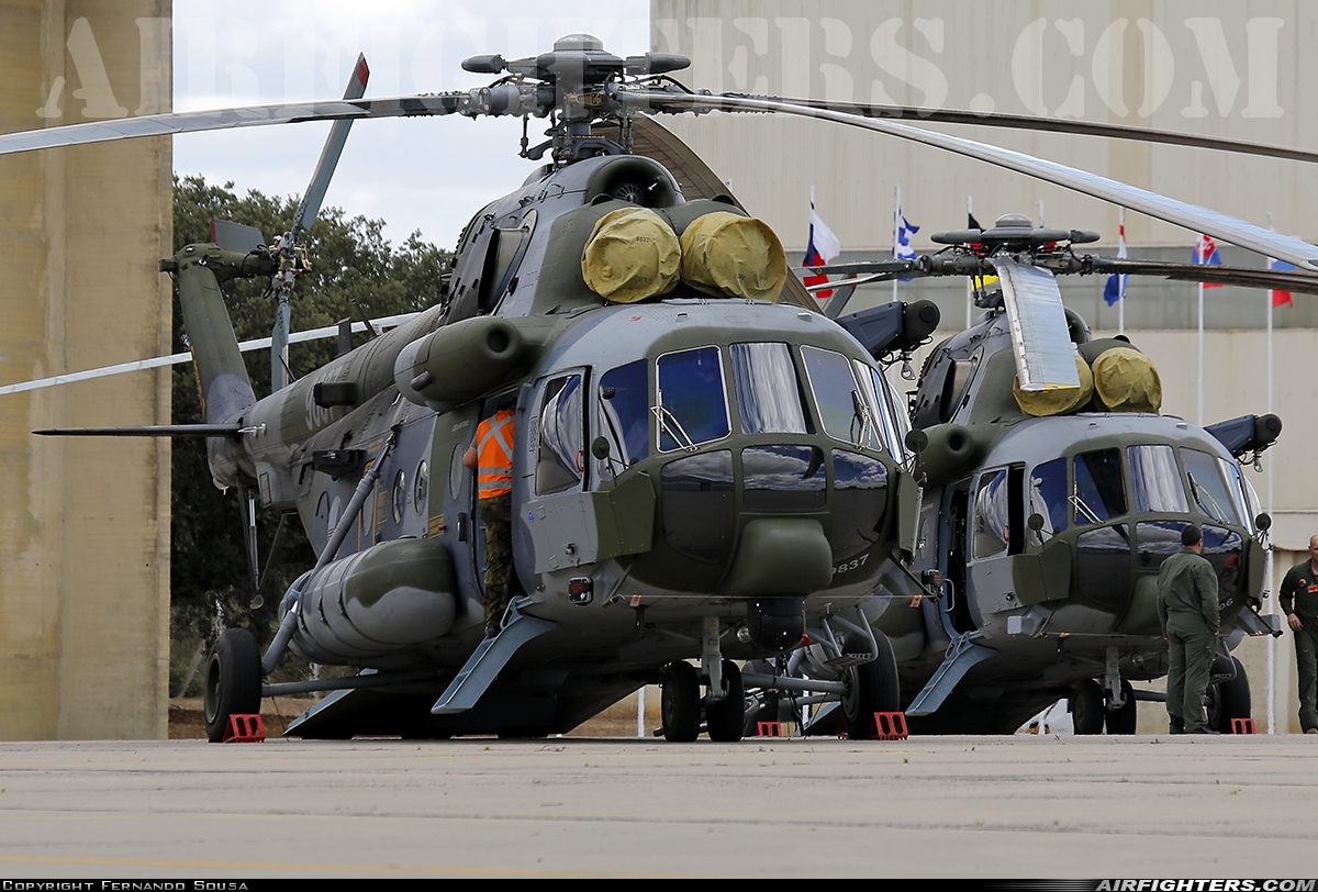 Czech Republic - Air Force Mil Mi-171ShM 9837 at Beja (BA11) (LPBJ), Portugal