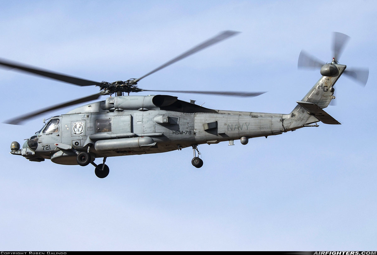 USA - Navy Sikorsky MH-60R Seahawk 166555 at Albacete (- Los Llanos) (LEAB), Spain