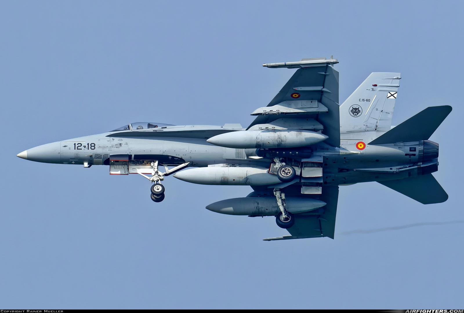 Spain - Air Force McDonnell Douglas C-15 Hornet (EF-18A+) C.15-60 at Leeuwarden (LWR / EHLW), Netherlands