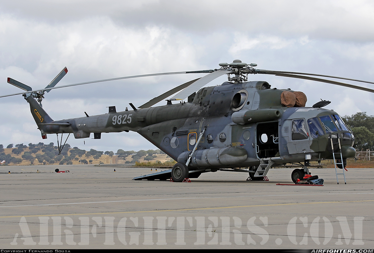 Czech Republic - Air Force Mil Mi-171ShM 9825 at Beja (BA11) (LPBJ), Portugal