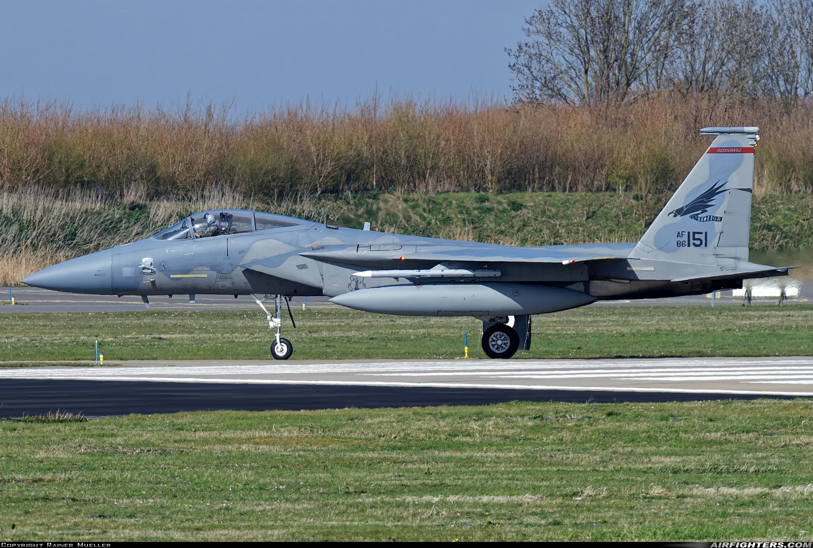 USA - Air Force McDonnell Douglas F-15C Eagle 86-0151 at Leeuwarden (LWR / EHLW), Netherlands
