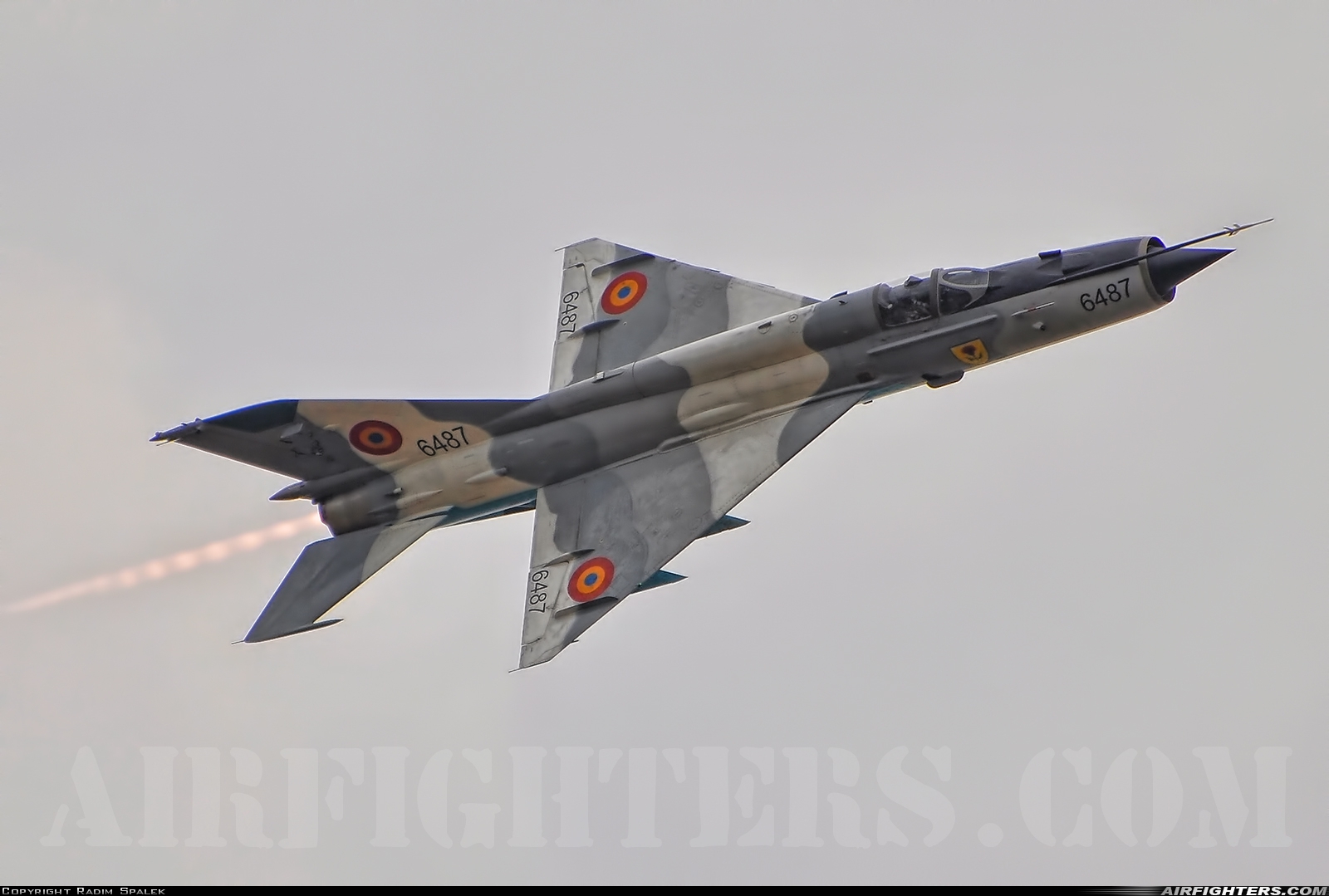Romania - Air Force Mikoyan-Gurevich MiG-21MF-75 Lancer C 6487 at Radom - Sadkow (EPRA), Poland