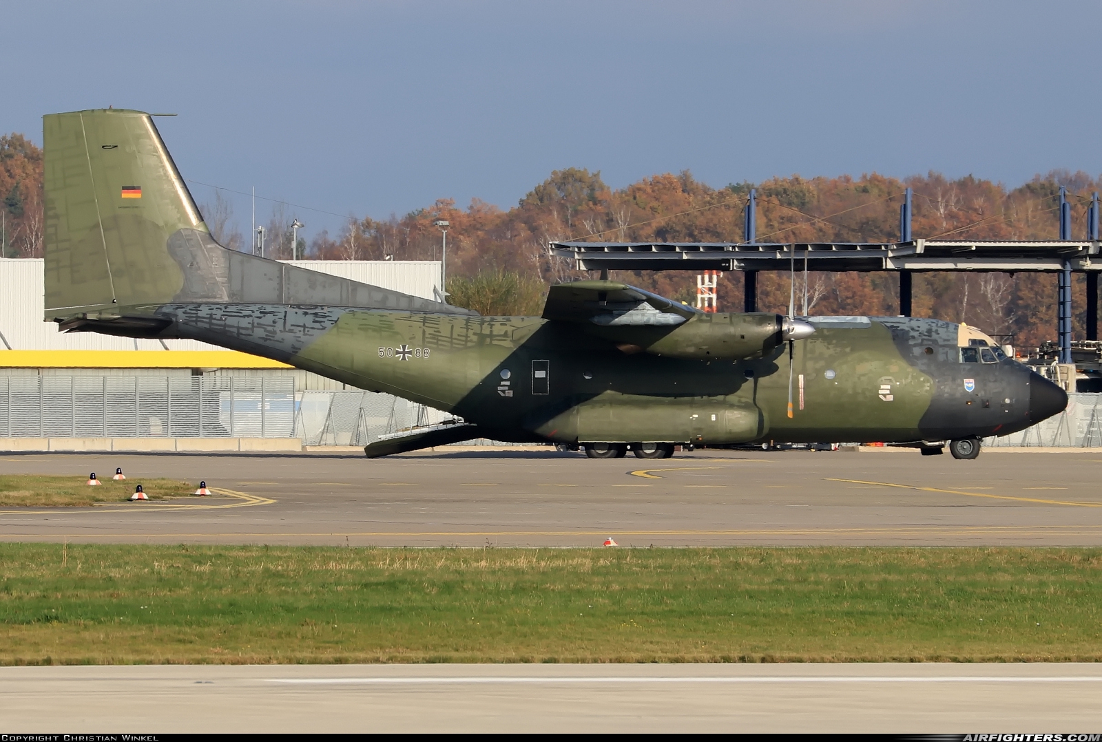 Germany - Air Force Transport Allianz C-160D 50+88 at Hanover (- Langenhagen) (HAJ / EDDV), Germany