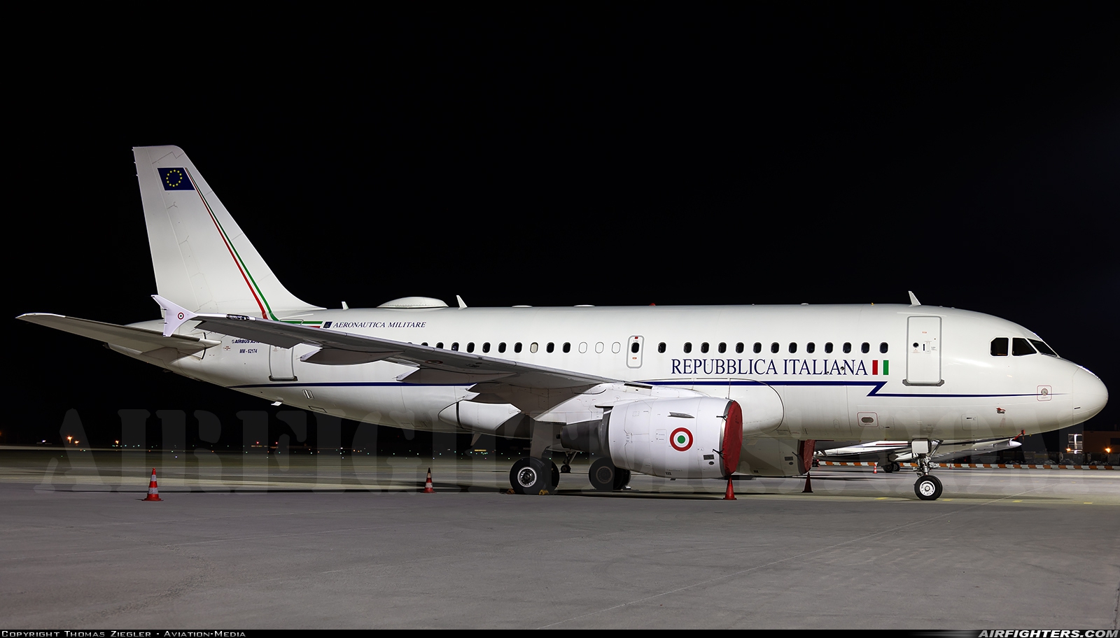 Italy - Air Force Airbus A319-115 CJ MM62174 at Munich (- Franz Josef Strauss) (MUC / EDDM), Germany