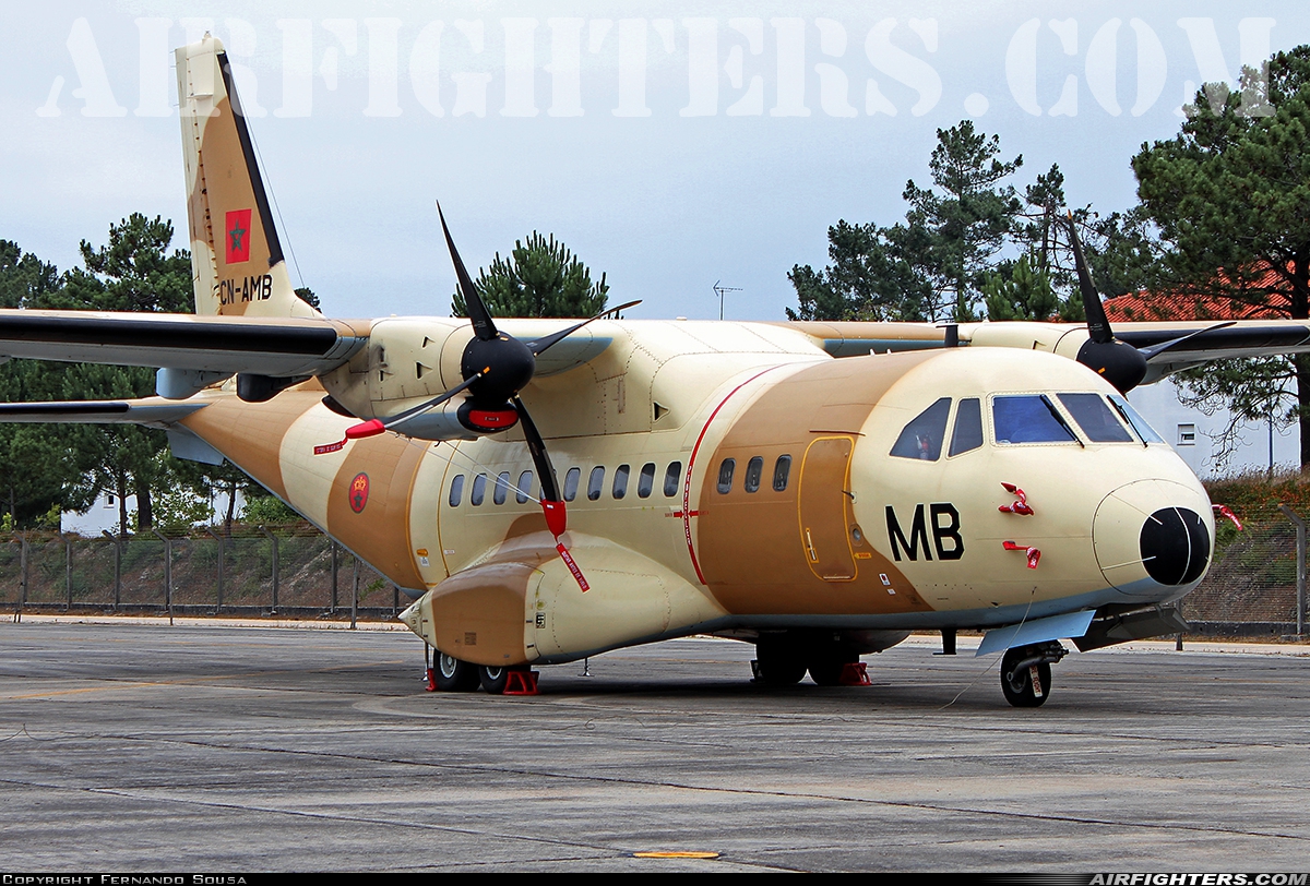 Morocco - Air Force CASA CN235M-100 CN-AMB at Monte Real (BA5) (LPMR), Portugal