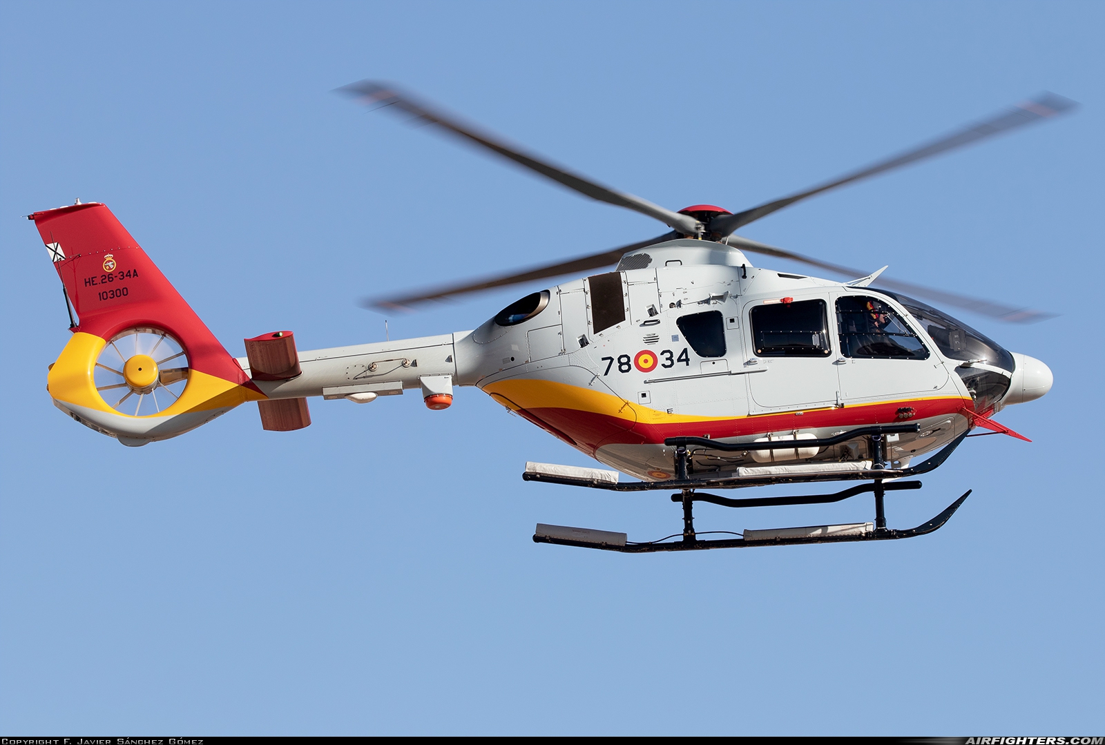 Spain - Air Force Eurocopter H-135-P3H HE.26-34A-10300 at Albacete (- Los Llanos) (LEAB), Spain