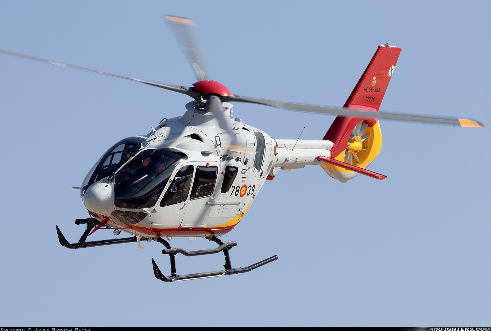 Spain - Air Force Eurocopter H-135-P3H HE.26-39A-10334 at Albacete (- Los Llanos) (LEAB), Spain