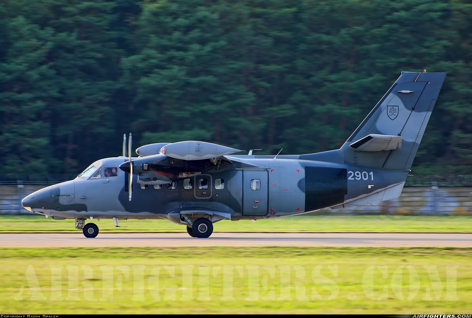 Slovakia - Air Force LET L-410UVP-E20 2901 at Malacky - Kuchyna (LZMC), Slovakia