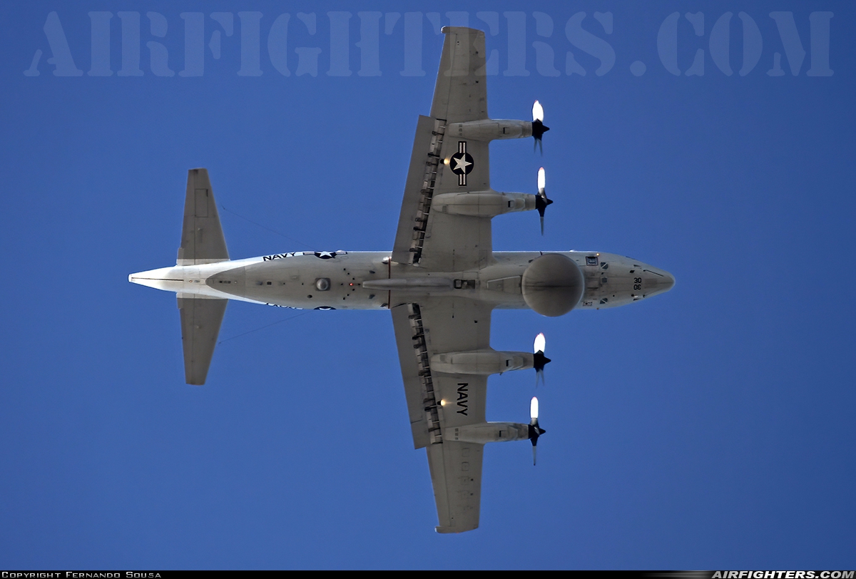 USA - Navy Lockheed EP-3E Aries II 160291 at Rota (LERT), Spain