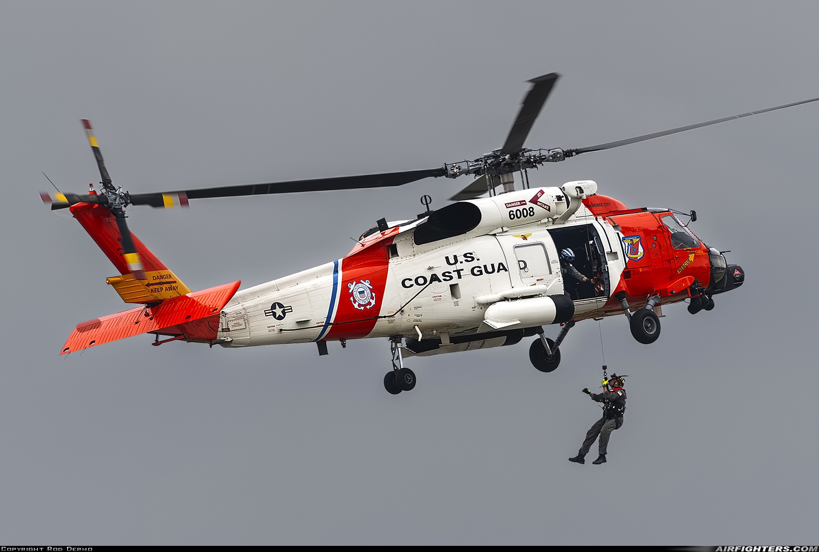 USA - Coast Guard Sikorsky MH-60T Jayhawk 6008 at London (YXU / CYXU), Canada