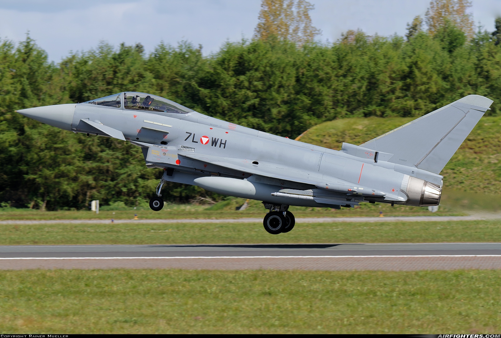 Austria - Air Force Eurofighter EF-2000 Typhoon S 7L-WH at Wittmundhafen (Wittmund) (ETNT), Germany