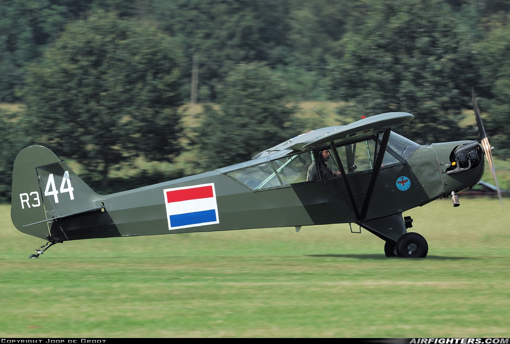 Private Piper L-4 Grasshopper PH-LIK at Schaffen - Diest (EBDT), Belgium