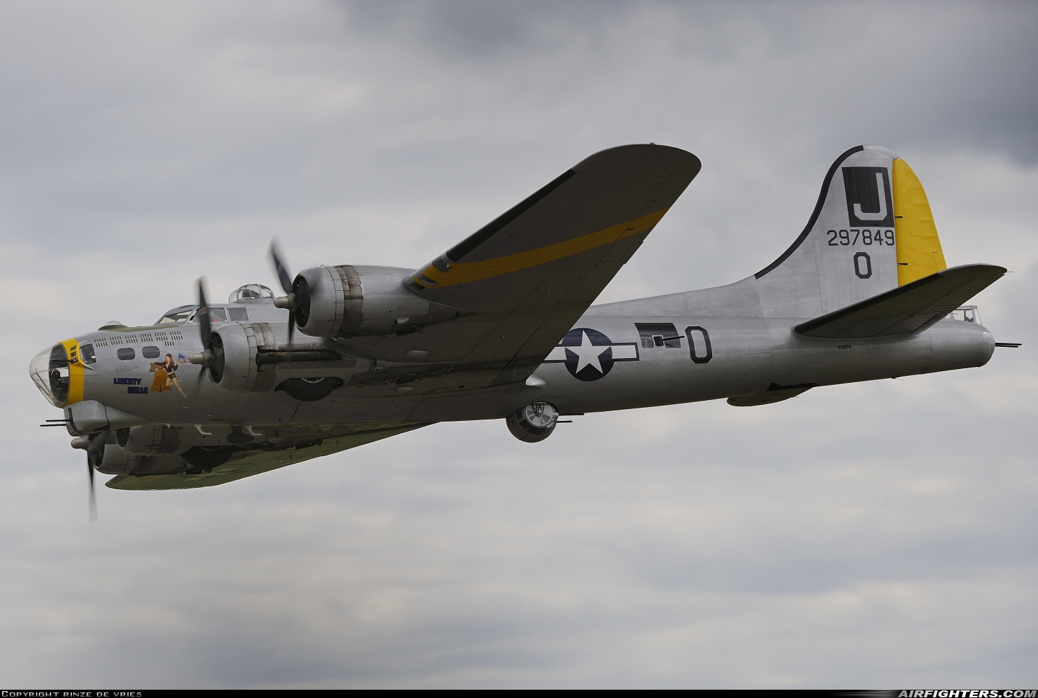 Private - Liberty Foundation Boeing B-17G Flying Fortress (299P) N390TH at Duxford (EGSU), UK