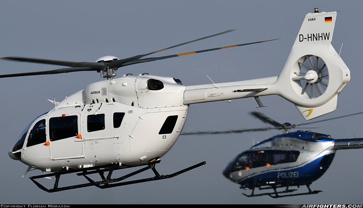 Germany - Air Force Eurocopter EC-145T2 D-HNHW at Oberschleißheim Heliport (EDMX), Germany
